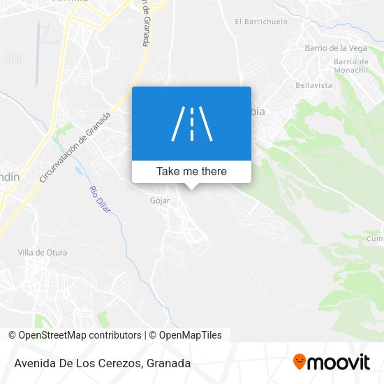 Avenida De Los Cerezos map