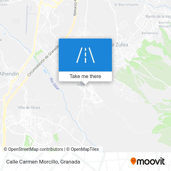 Calle Carmen Morcillo map