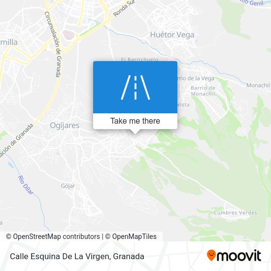 Calle Esquina De La Virgen map