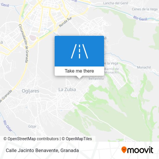 Calle Jacinto Benavente map