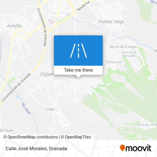 Calle José Morales map