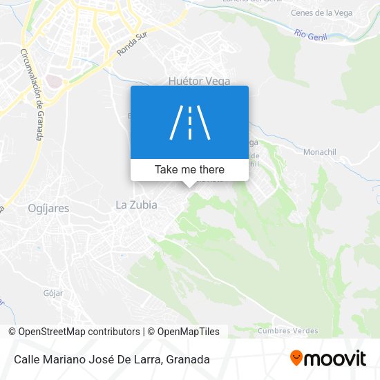 Calle Mariano José De Larra map
