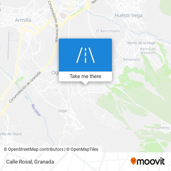 Calle Rosal map