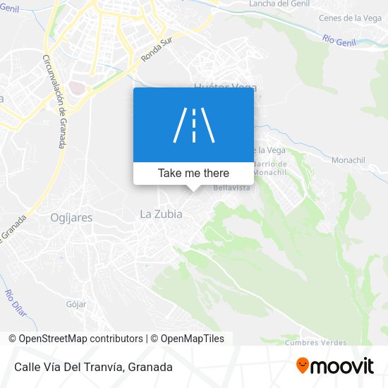Calle Vía Del Tranvía map