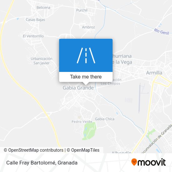 Calle Fray Bartolomé map