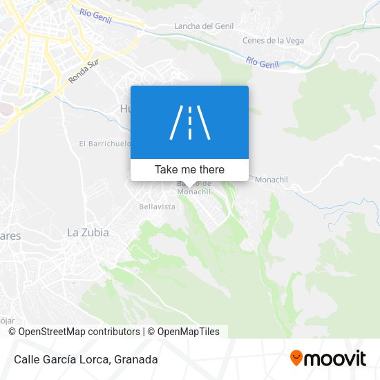 Calle García Lorca map