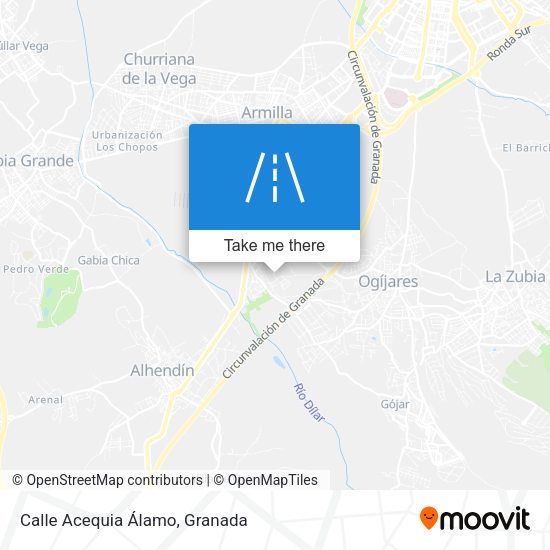 Calle Acequia Álamo map