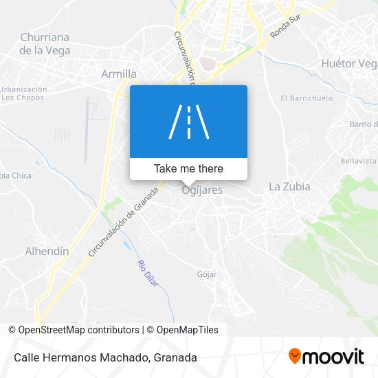 Calle Hermanos Machado map