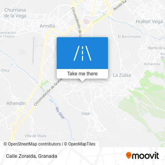 Calle Zoraida map