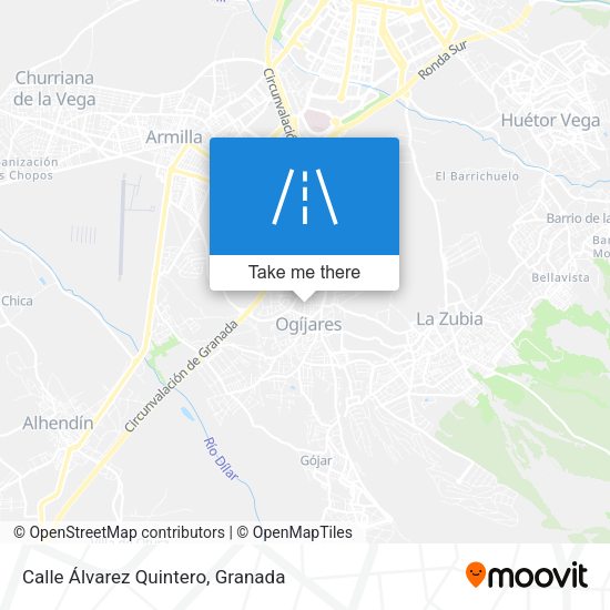 Calle Álvarez Quintero map