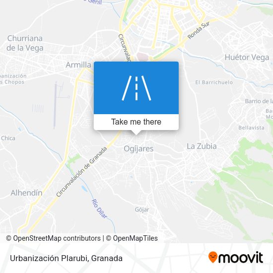 Urbanización Plarubi map