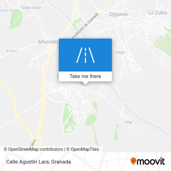 Calle Agustín Lara map