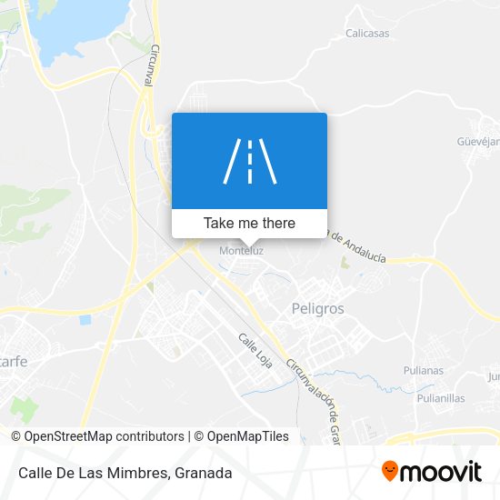 Calle De Las Mimbres map
