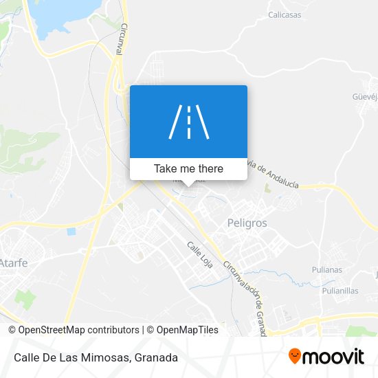 Calle De Las Mimosas map