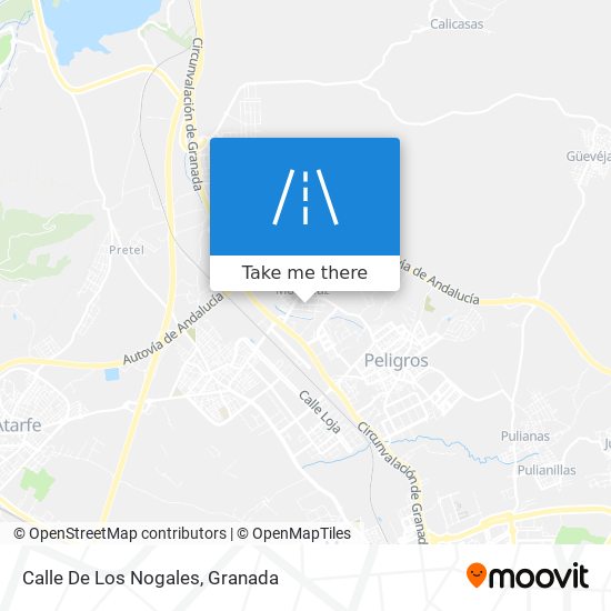 Calle De Los Nogales map