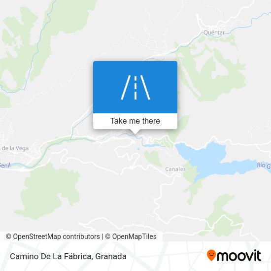 Camino De La Fábrica map