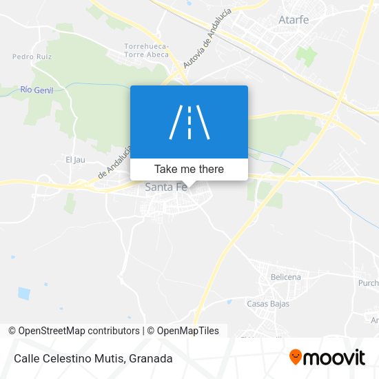 Calle Celestino Mutis map