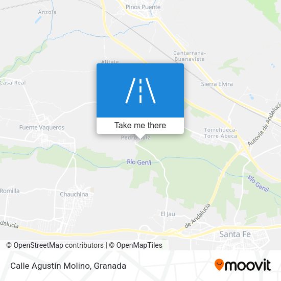 Calle Agustín Molino map