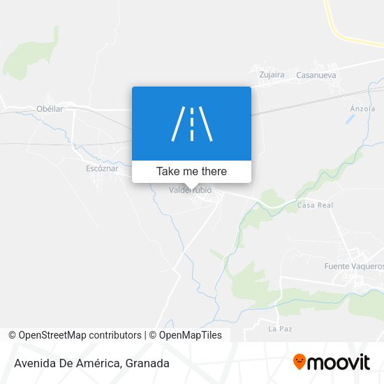 Avenida De América map