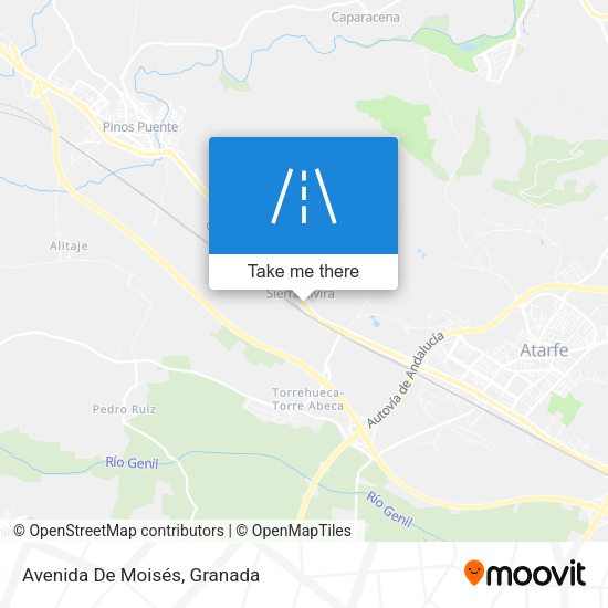 Avenida De Moisés map