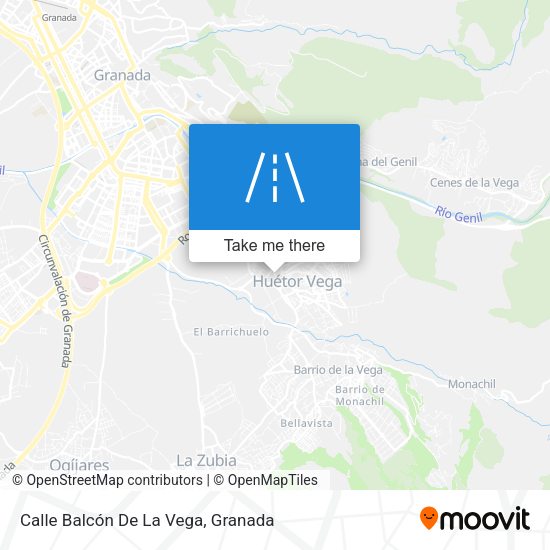 Calle Balcón De La Vega map