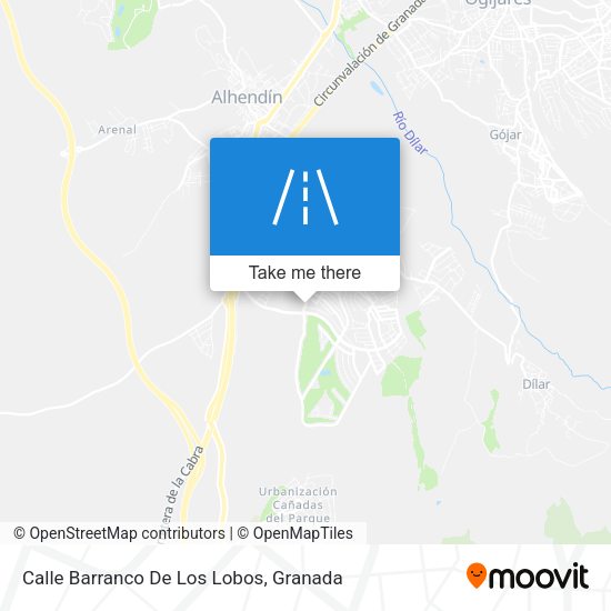 Calle Barranco De Los Lobos map