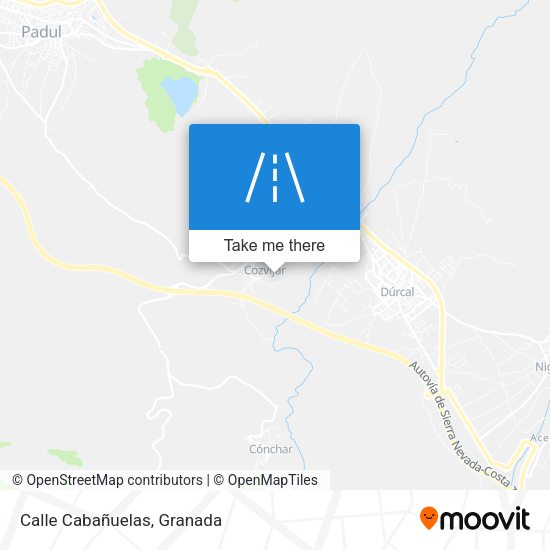 Calle Cabañuelas map