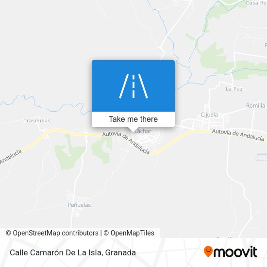 Calle Camarón De La Isla map