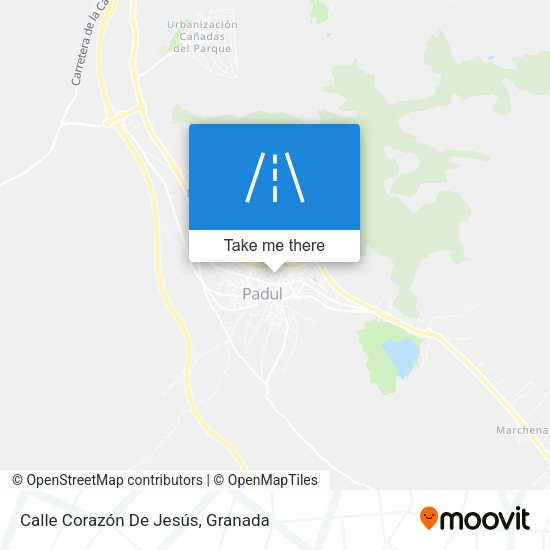 Calle Corazón De Jesús map
