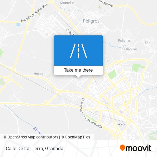 Calle De La Tierra map