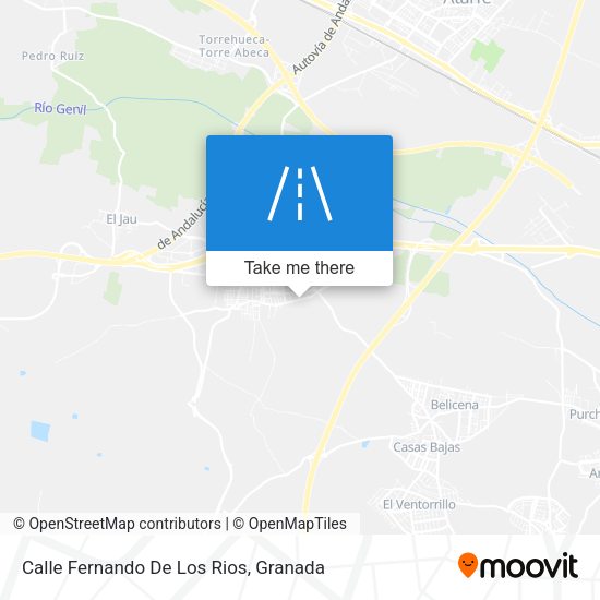 Calle Fernando De Los Rios map