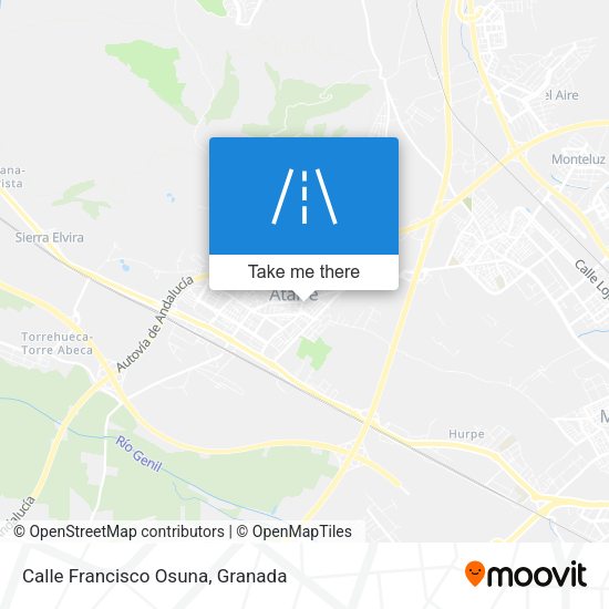 Calle Francisco Osuna map