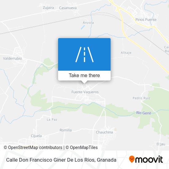 Calle Don Francisco Giner De Los Ríos map