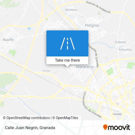 Calle Juan Negrín map