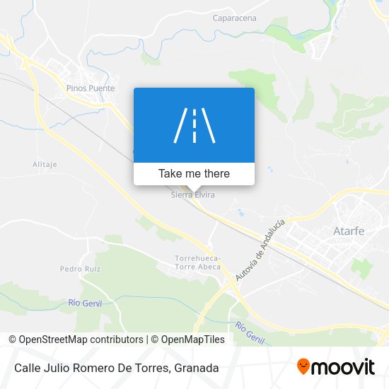 Calle Julio Romero De Torres map