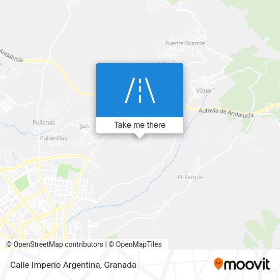 Calle Imperio Argentina map