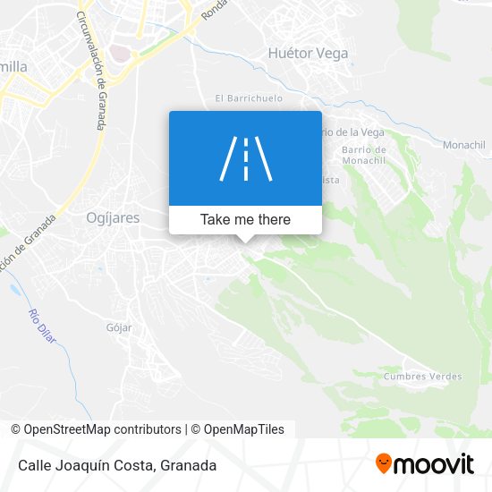 Calle Joaquín Costa map