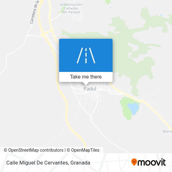 Calle Miguel De Cervantes map