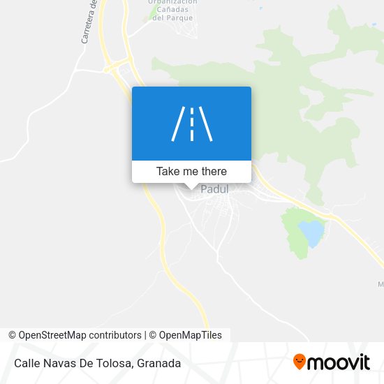 Calle Navas De Tolosa map