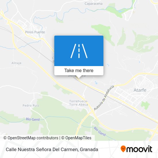 Calle Nuestra Señora Del Carmen map