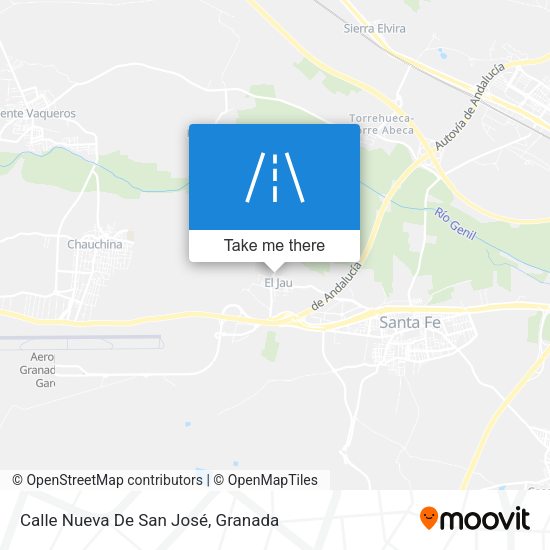 Calle Nueva De San José map