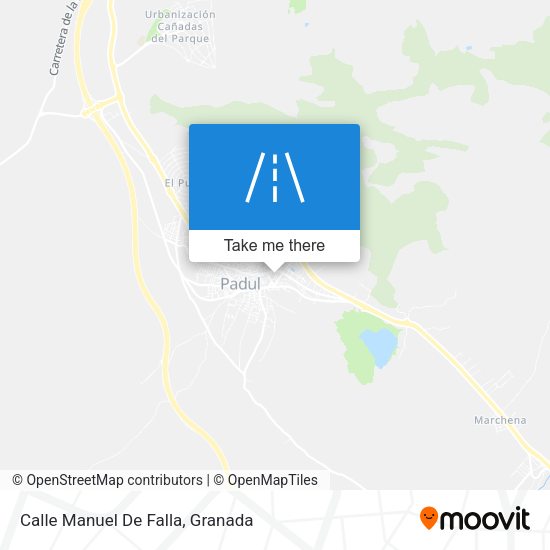 Calle Manuel De Falla map