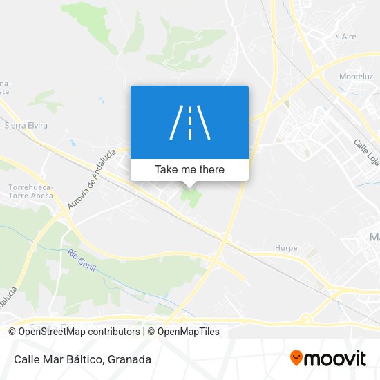 Calle Mar Báltico map