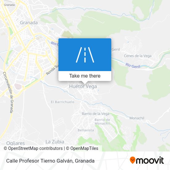 Calle Profesor Tierno Galván map