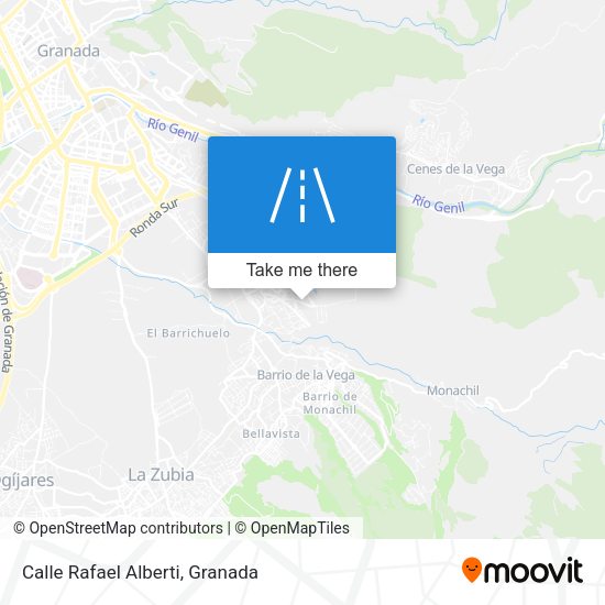 Calle Rafael Alberti map