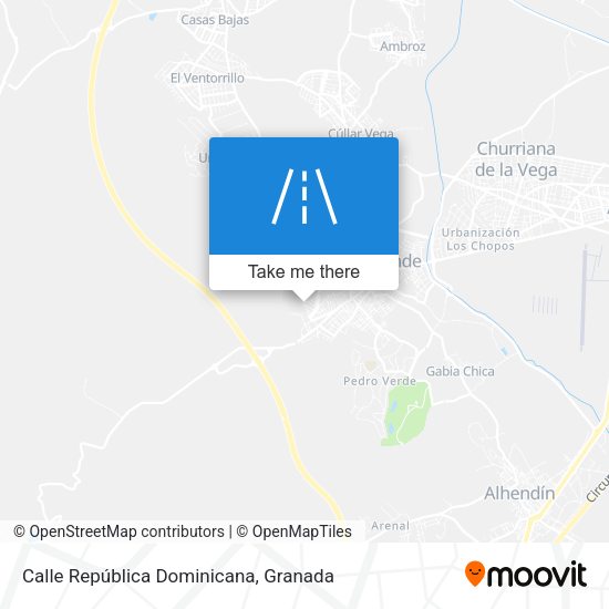 Calle República Dominicana map
