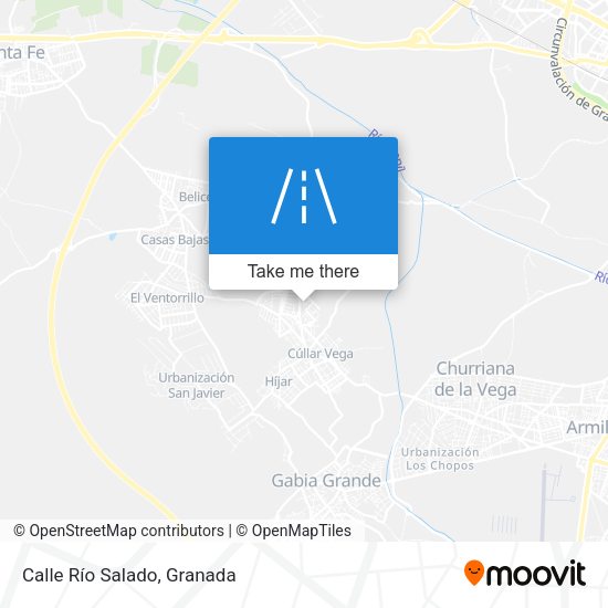 Calle Río Salado map