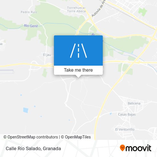 Calle Río Salado map