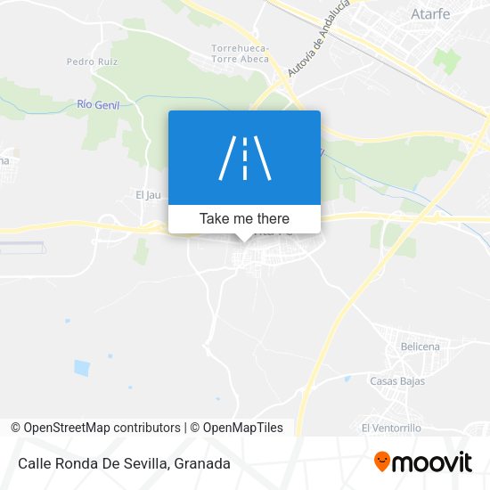 Calle Ronda De Sevilla map
