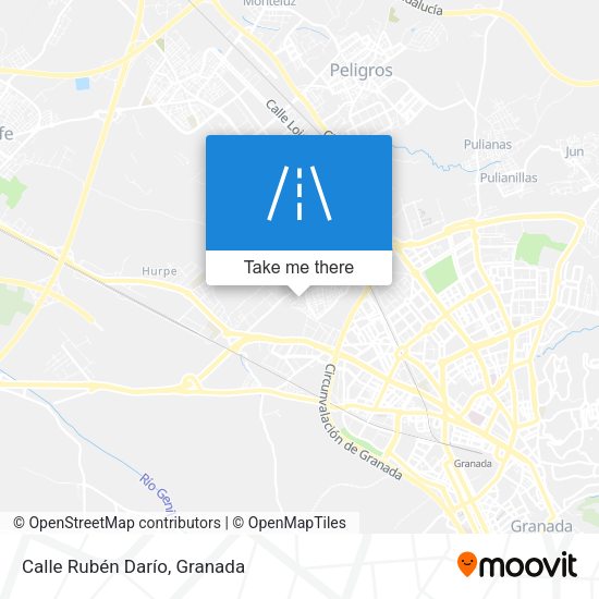 Calle Rubén Darío map